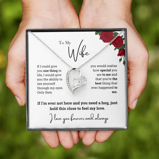 To My Wife Necklace Gift